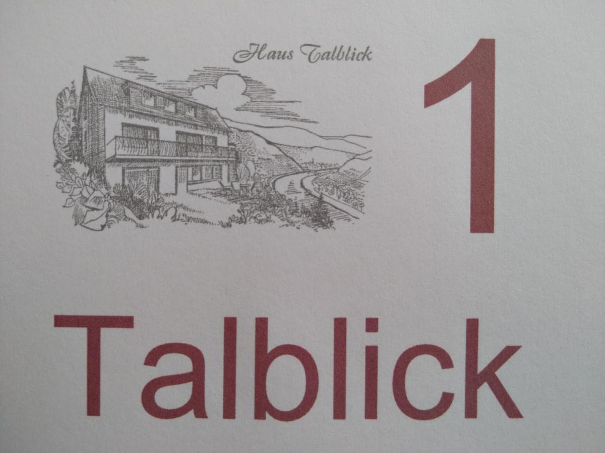 Ferienwohnungen Haus Talblick Valwig Exterior foto